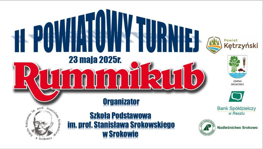 II POWIATOWY TURNIEJ RUMMIKUB W NASZEJ SZKOLE