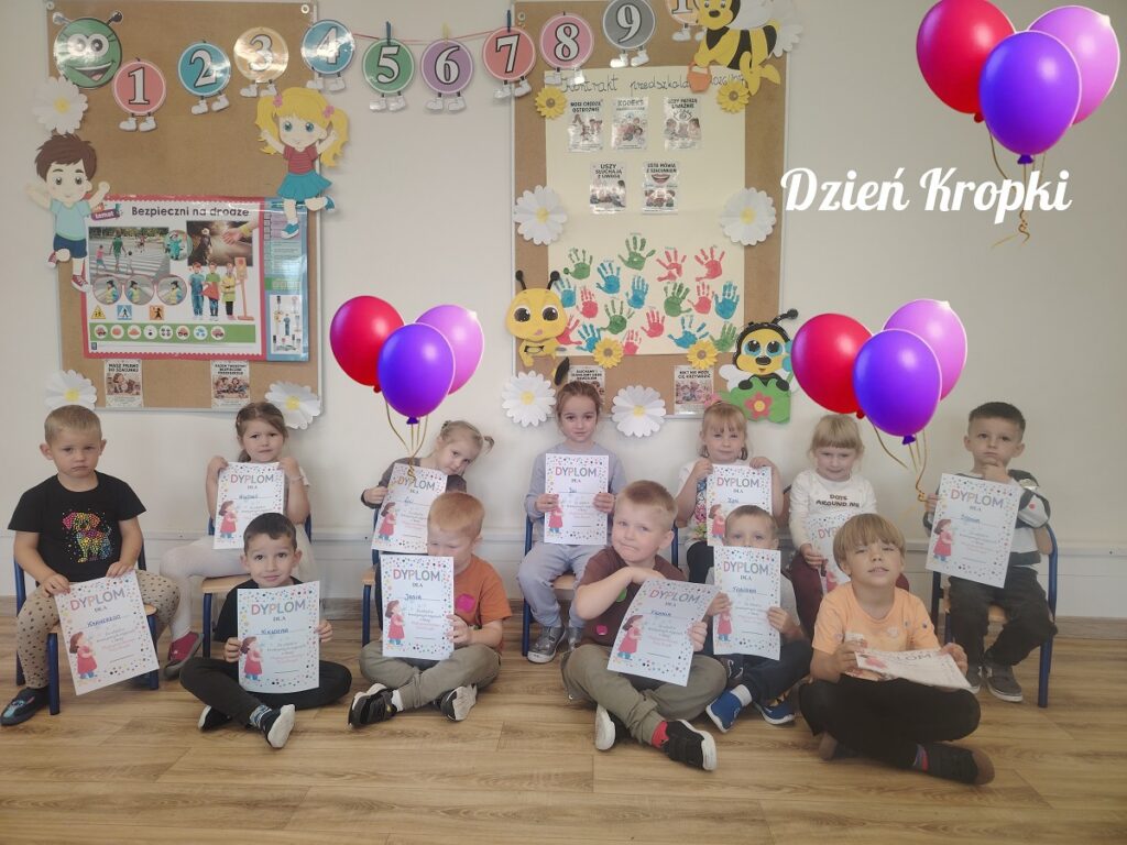 DZIEŃ KROPKI W&nbsp;GRUPACH PRZEDSZKOLNYCH