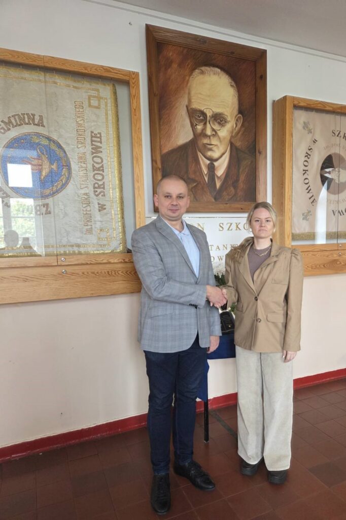 WITAMY PANIĄ NATALIĘ ORYŃCZAK W&nbsp;NASZEJ SZKOLE